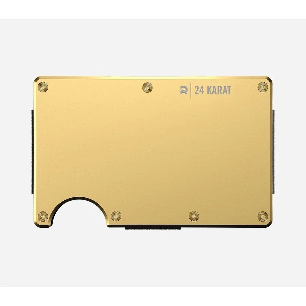 Ridge Wallet Bundle  - 24‎ Karat Gold - NEW!! Cash Strap & Money Clip